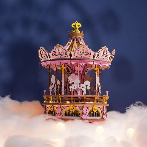 Starry Night Orrery Mechanical Music Box