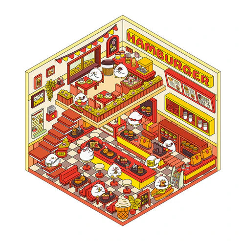 Merry Munchkins - Stick n’ Scene 3D Scene Stickers Therapy