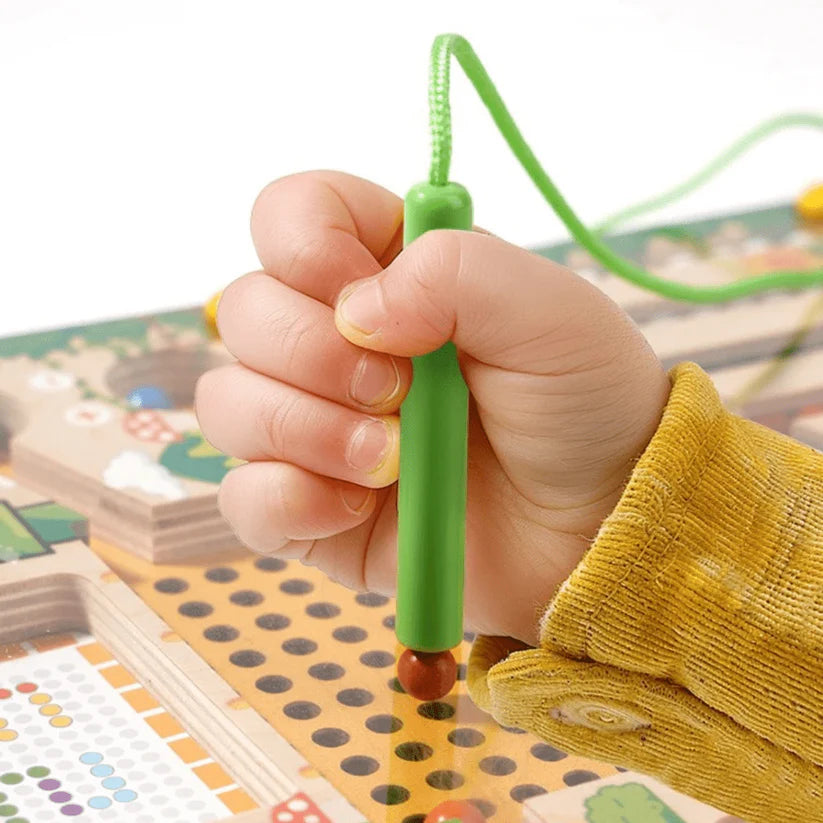 Montessori Magnetic Maze – 3 Smart Worlds of Hands-On Learning