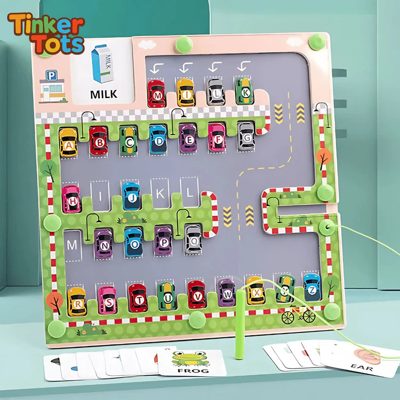 Montessori Magnetic Maze – 3 Smart Worlds of Hands-On Learning