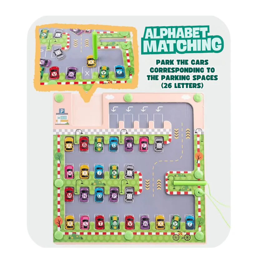 Montessori Magnetic Maze – 3 Smart Worlds of Hands-On Learning